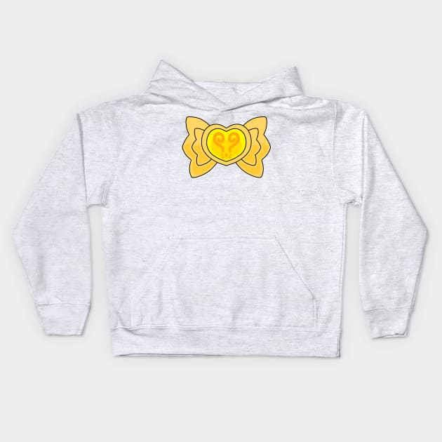 Mew Pudding Kids Hoodie by Lulu Bear